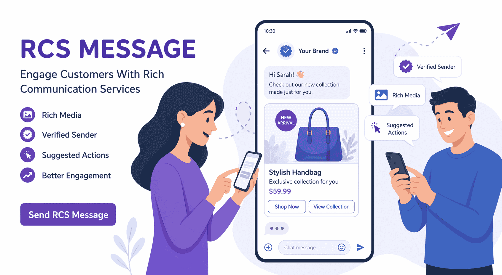 RCS Business Messaging Services India